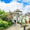 Luxembourg: Clervaux Castle And The Of  Tourism Of Man