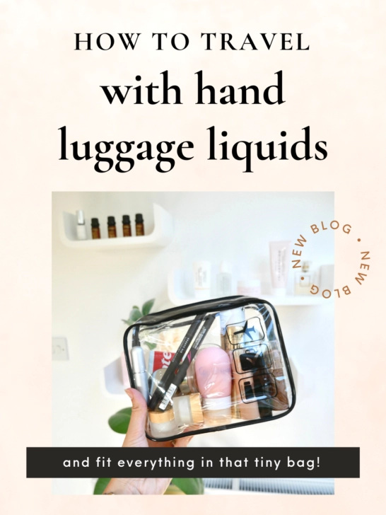 Smart Ways to Organize Toiletries in Your Hand Luggage Efficiently